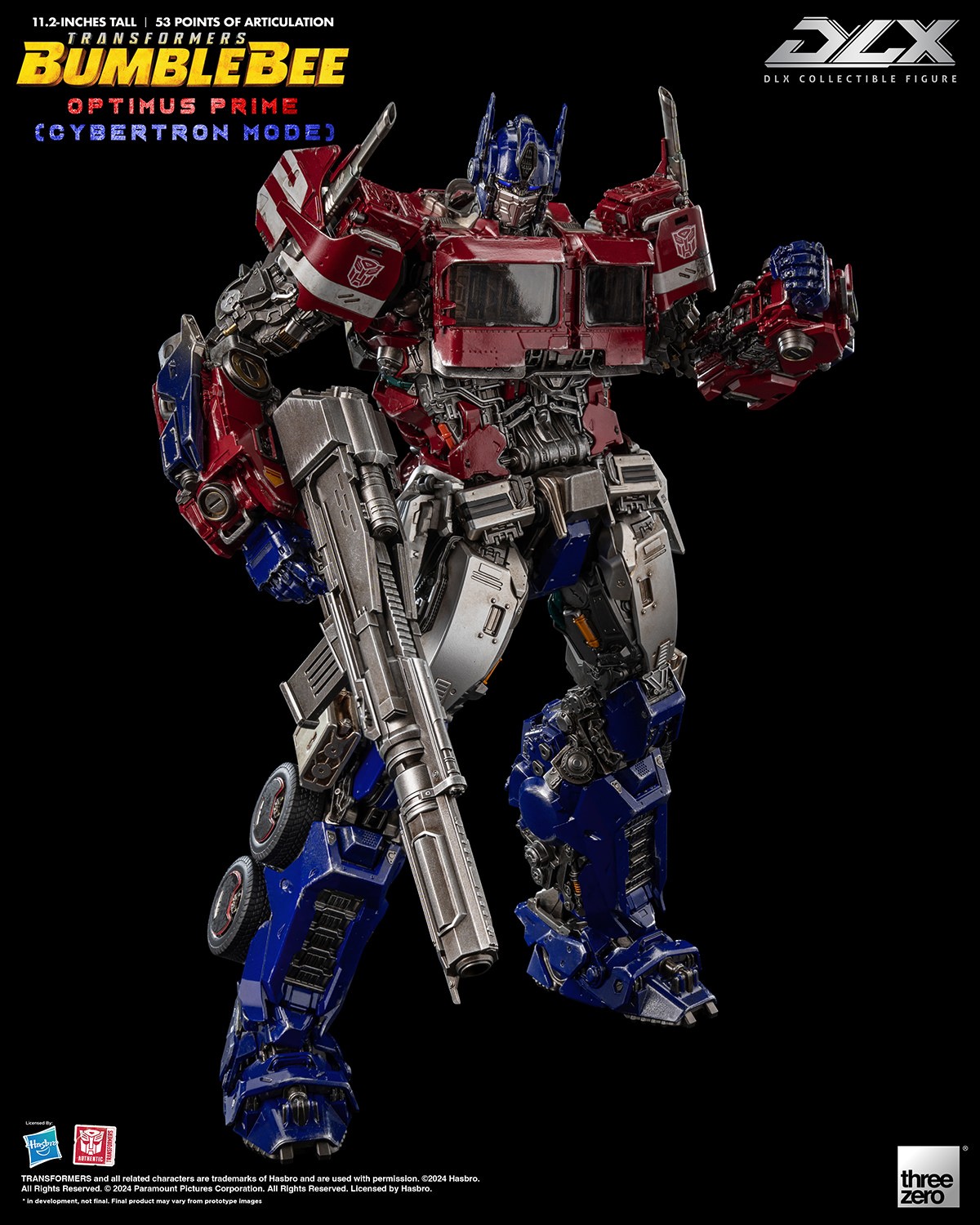 Optimus Prime (Cybertronian Form) DLX Collectible Figure by