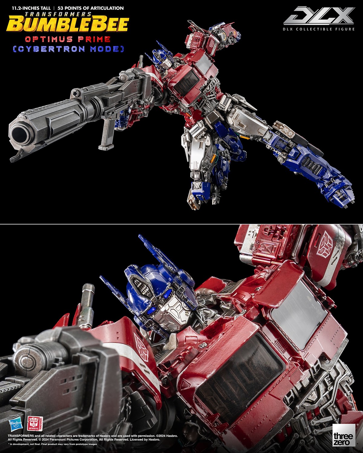 Transformers Optimus Prime (Cybertron Mode) DLX Action Figure  (Prototype Shown) View 9
