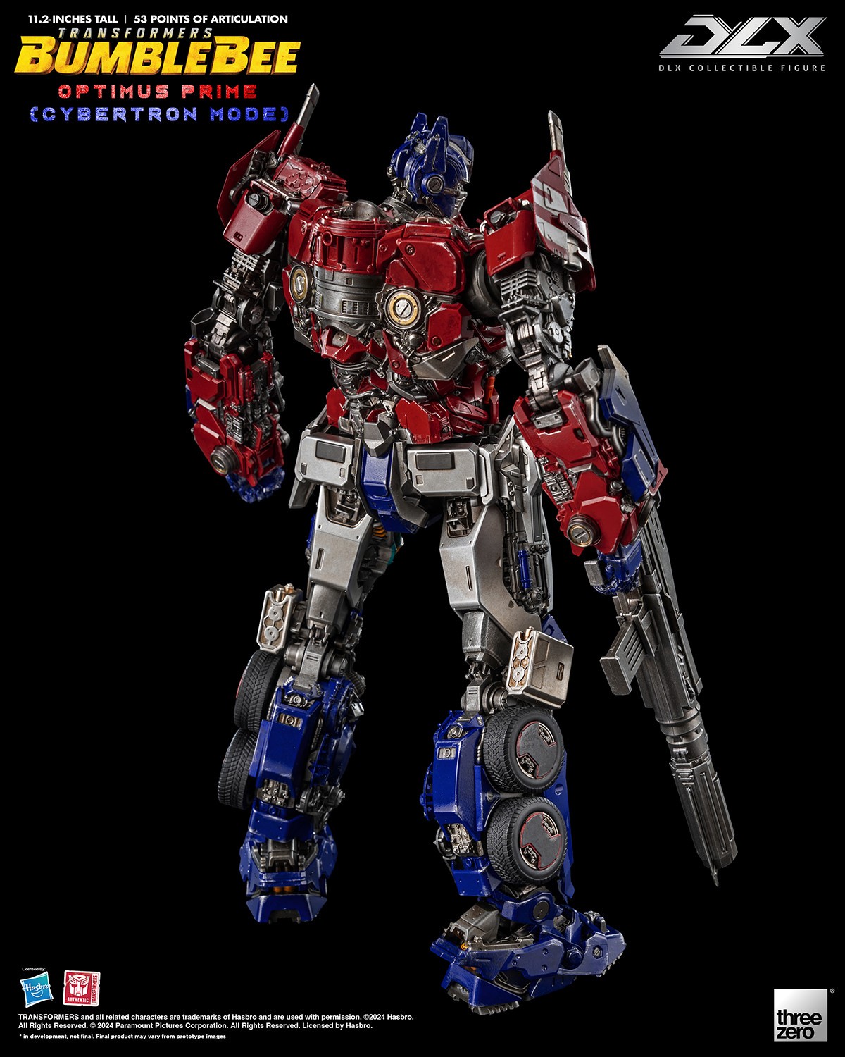 Optimus Prime (Cybertronian Form) DLX Collectible Figure by