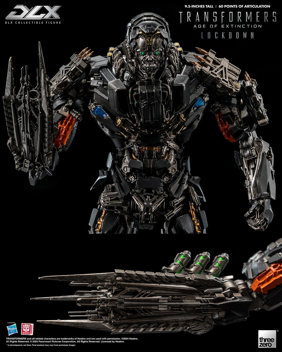 Transformers Lockdown DLX Action Figure  (Prototype Shown) View 13