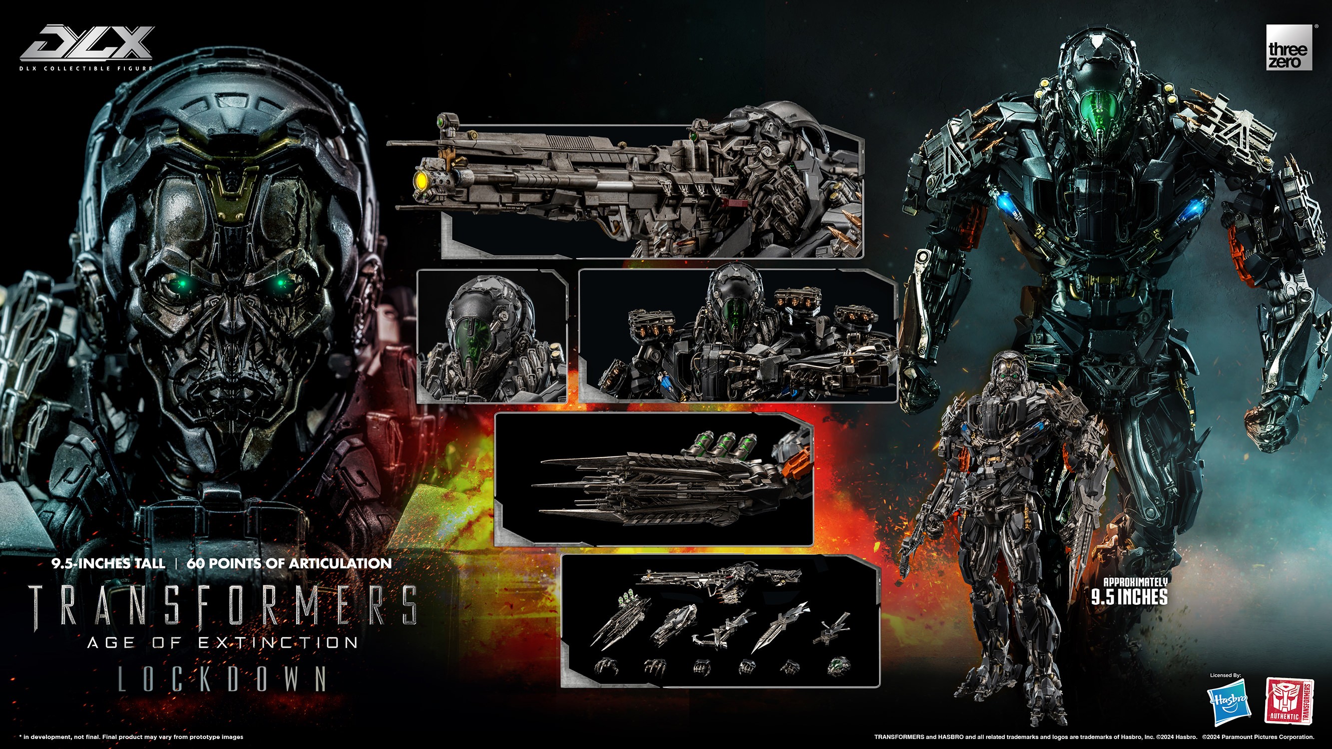 Transformers Lockdown DLX Action Figure  (Prototype Shown) View 21