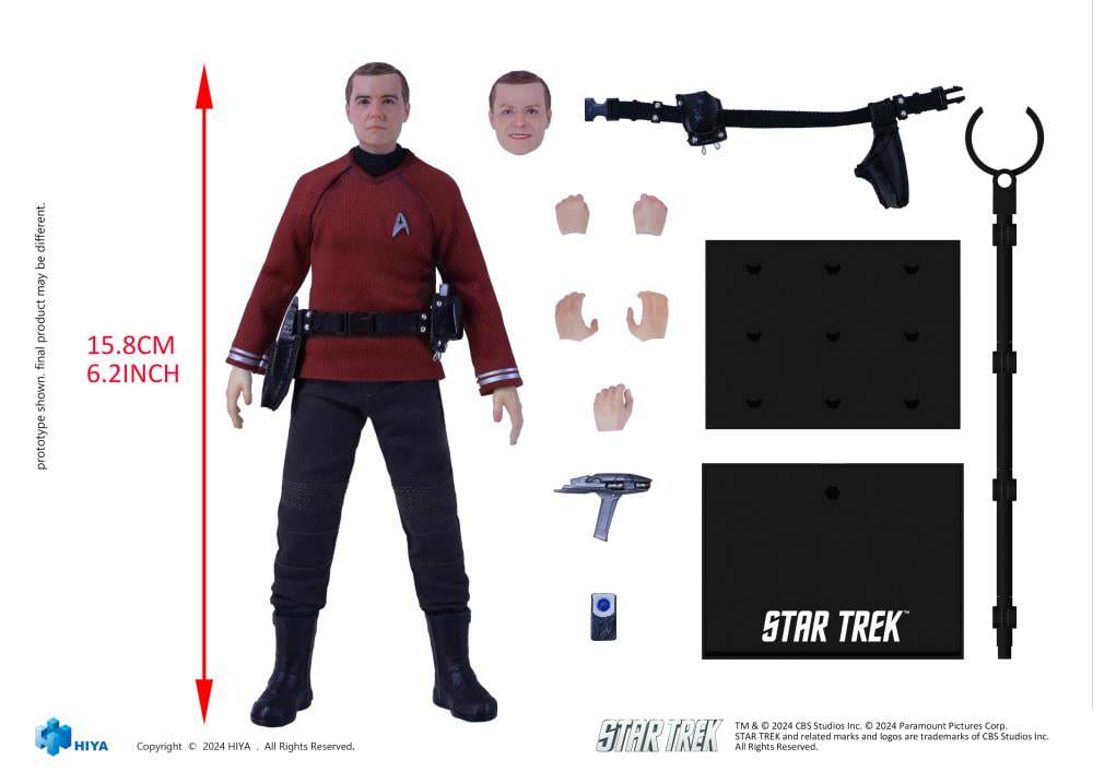 Scotty 1:12 Scale Action Figure by Hiya Toys | Sideshow
