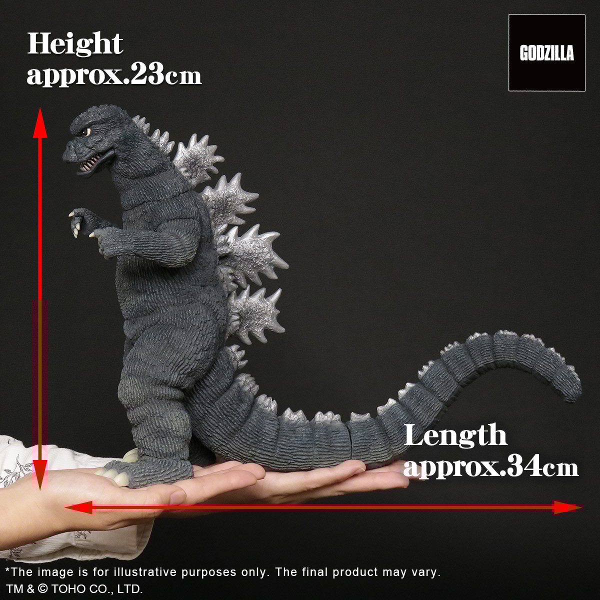 Toho 30cm Series Yuji Sakai Modeling Collection Godzilla