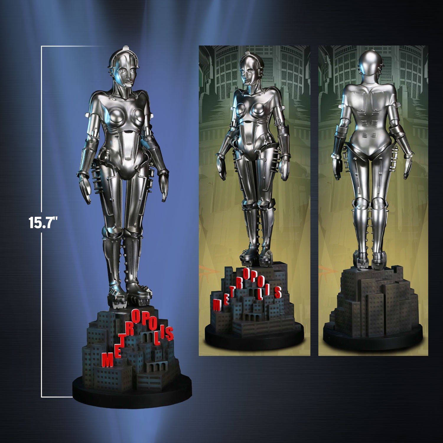 Maschinenmensh (Silver Color) Statue by Star Ace Toys
