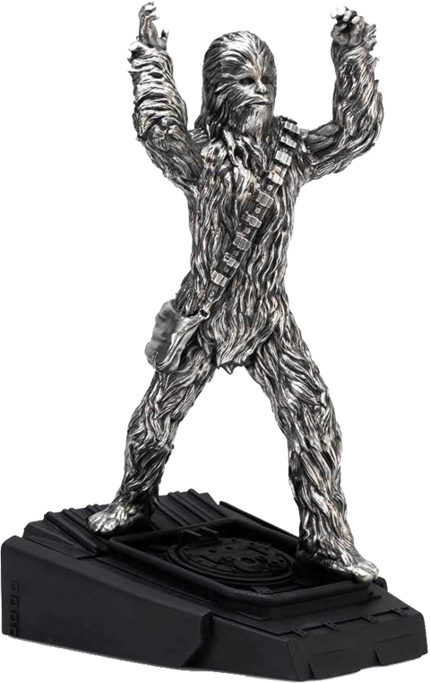 Star Wars Chewbacca AT-ST Endor Pewter Collectible  (Prototype Shown) View 11