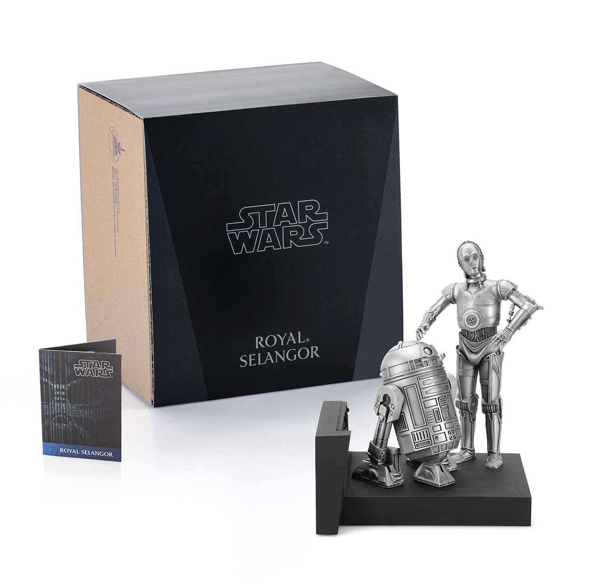 C-3PO & R2-D2 Endor Pewter Collectible by Royal Selangor C-3PO & R2-D2 Endor Pewter Collectible by Royal Selangor