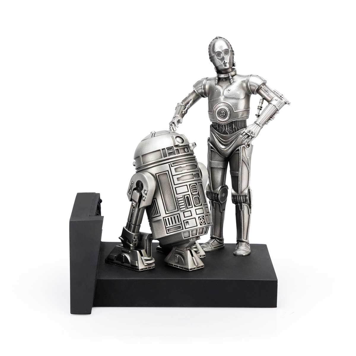 C-3PO & R2-D2 Endor Pewter Collectible by Royal Selangor C-3PO & R2-D2 Endor Pewter Collectible by Royal Selangor