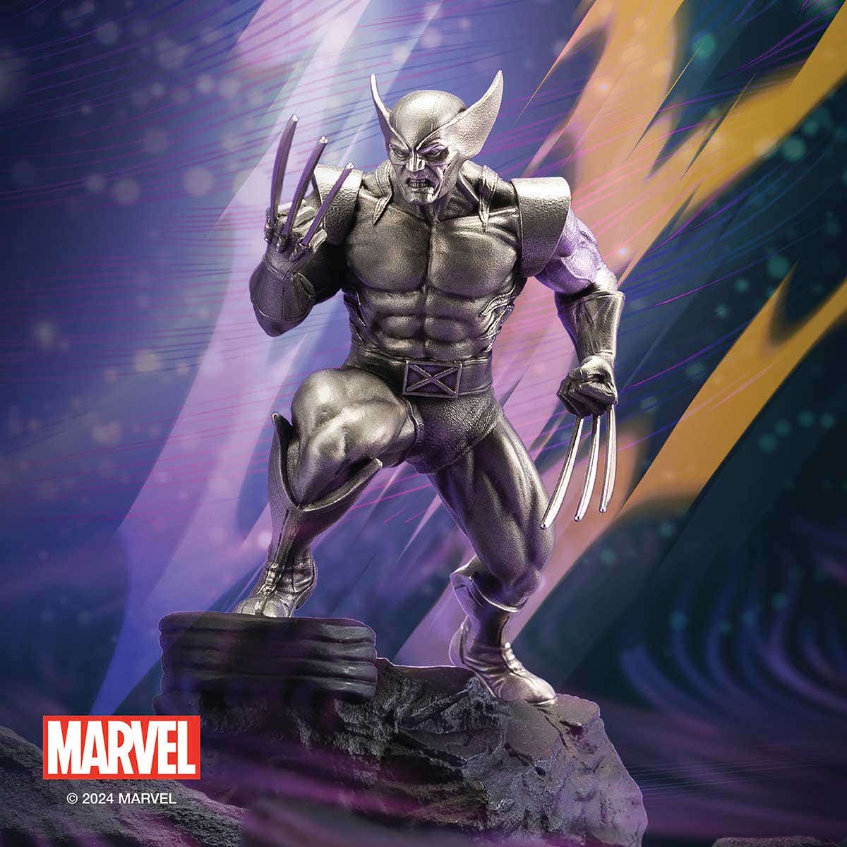 Marvel Wolverine Logan Pewter Collectible  (Prototype Shown) View 1