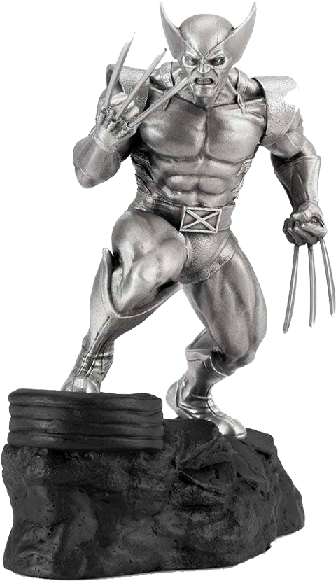 Marvel Wolverine Logan Pewter Collectible  (Prototype Shown) View 8