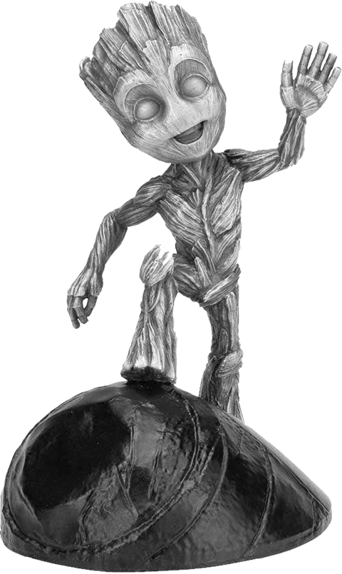 Marvel Groot Pewter Collectible  (Prototype Shown) View 13