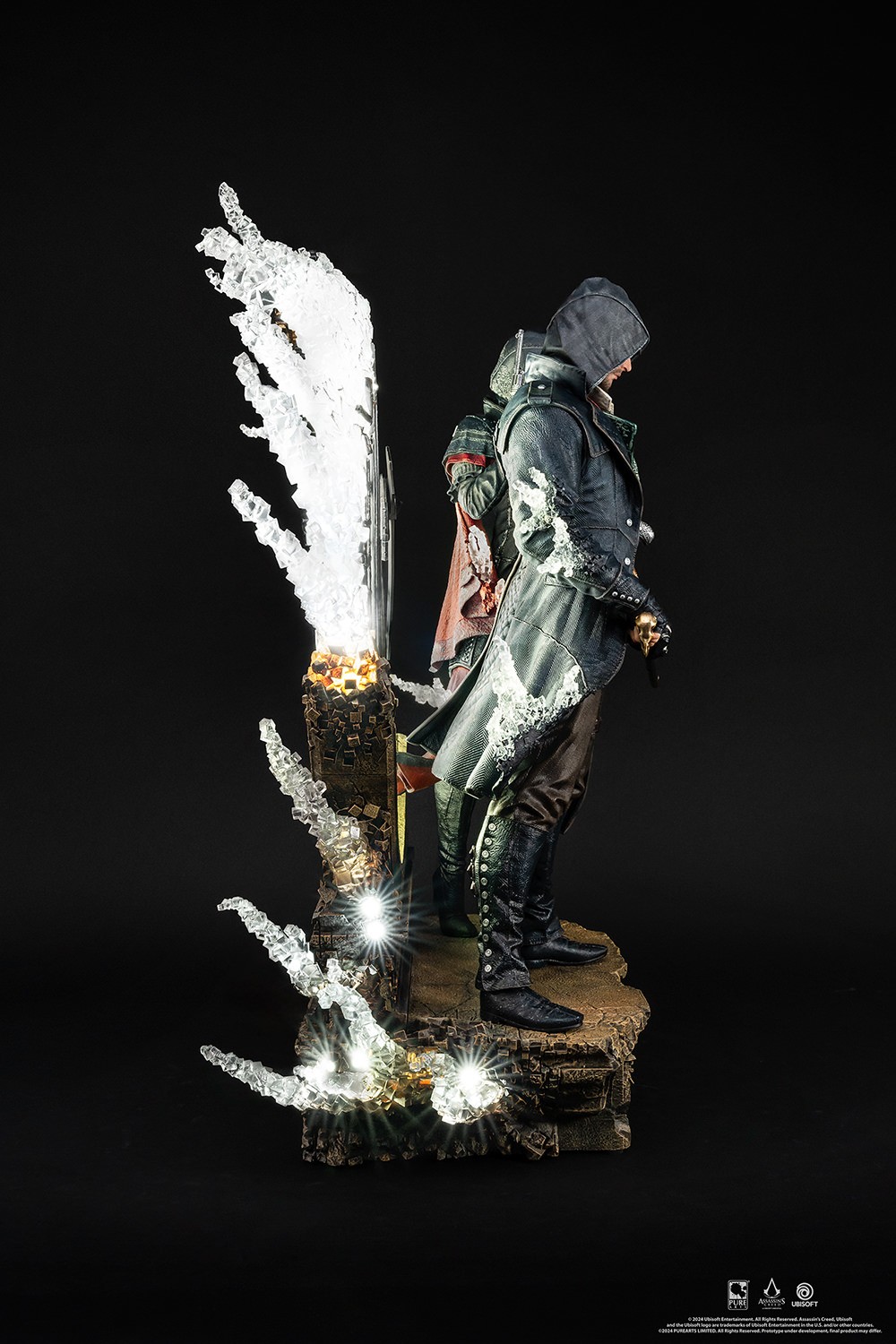 Assassins Creed Animus Jacob & Evie Frye Statues  (Prototype Shown) View 7