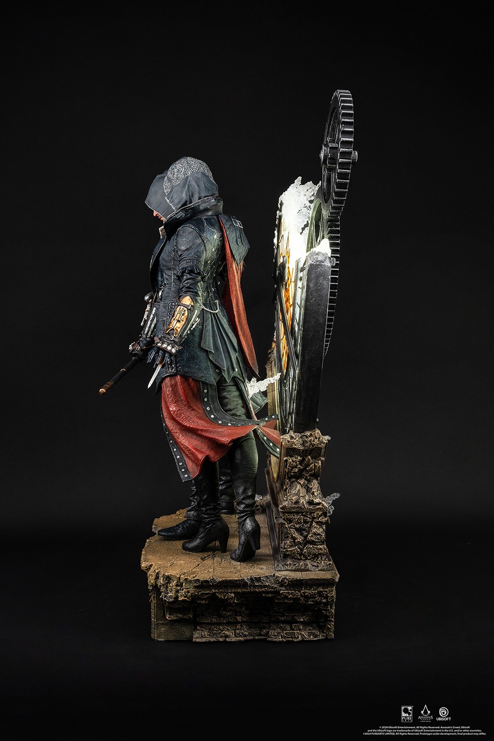 Assassins Creed Animus Jacob & Evie Frye Statues  (Prototype Shown) View 11