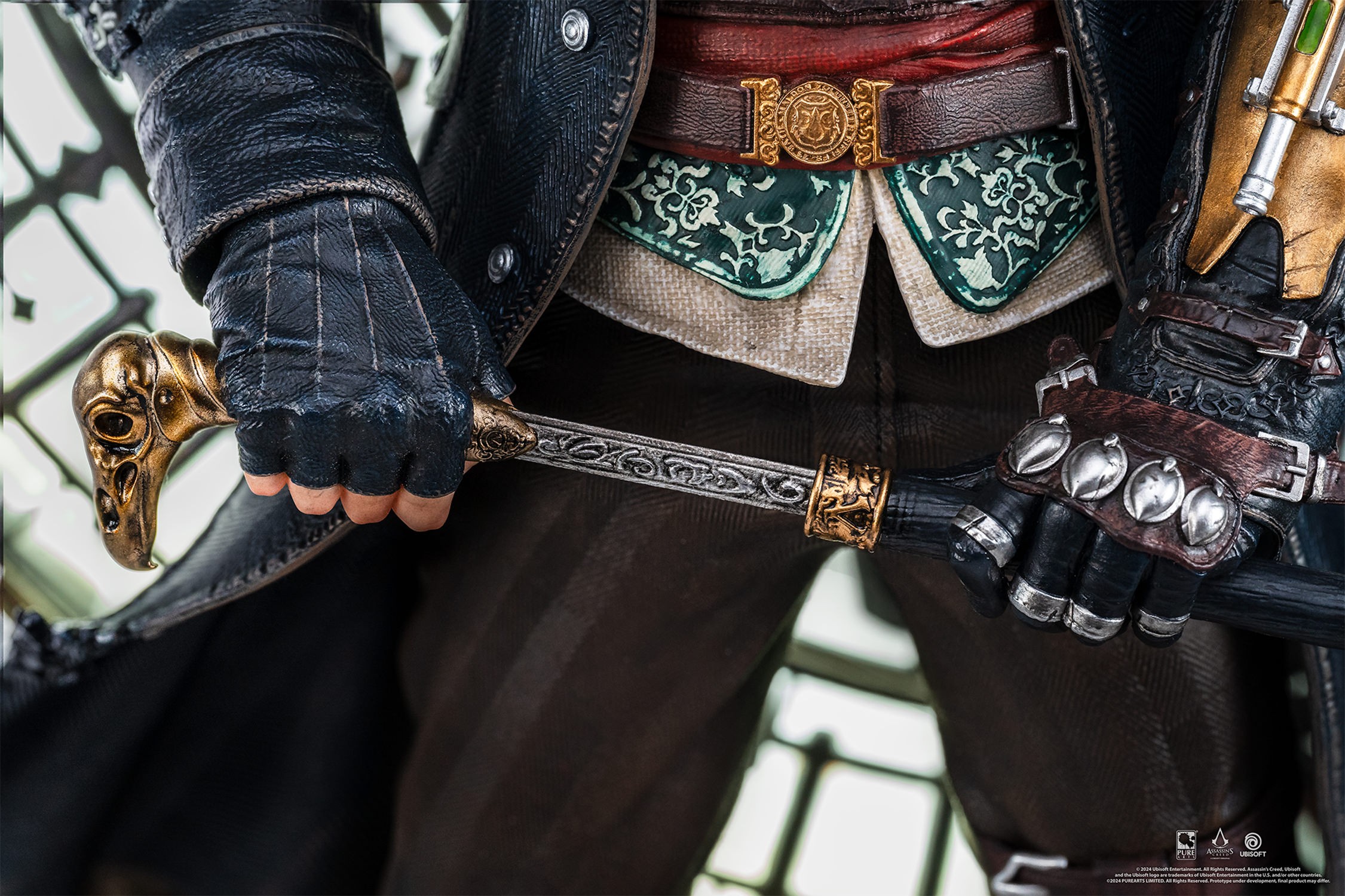 Assassins Creed Animus Jacob & Evie Frye Statues  (Prototype Shown) View 16
