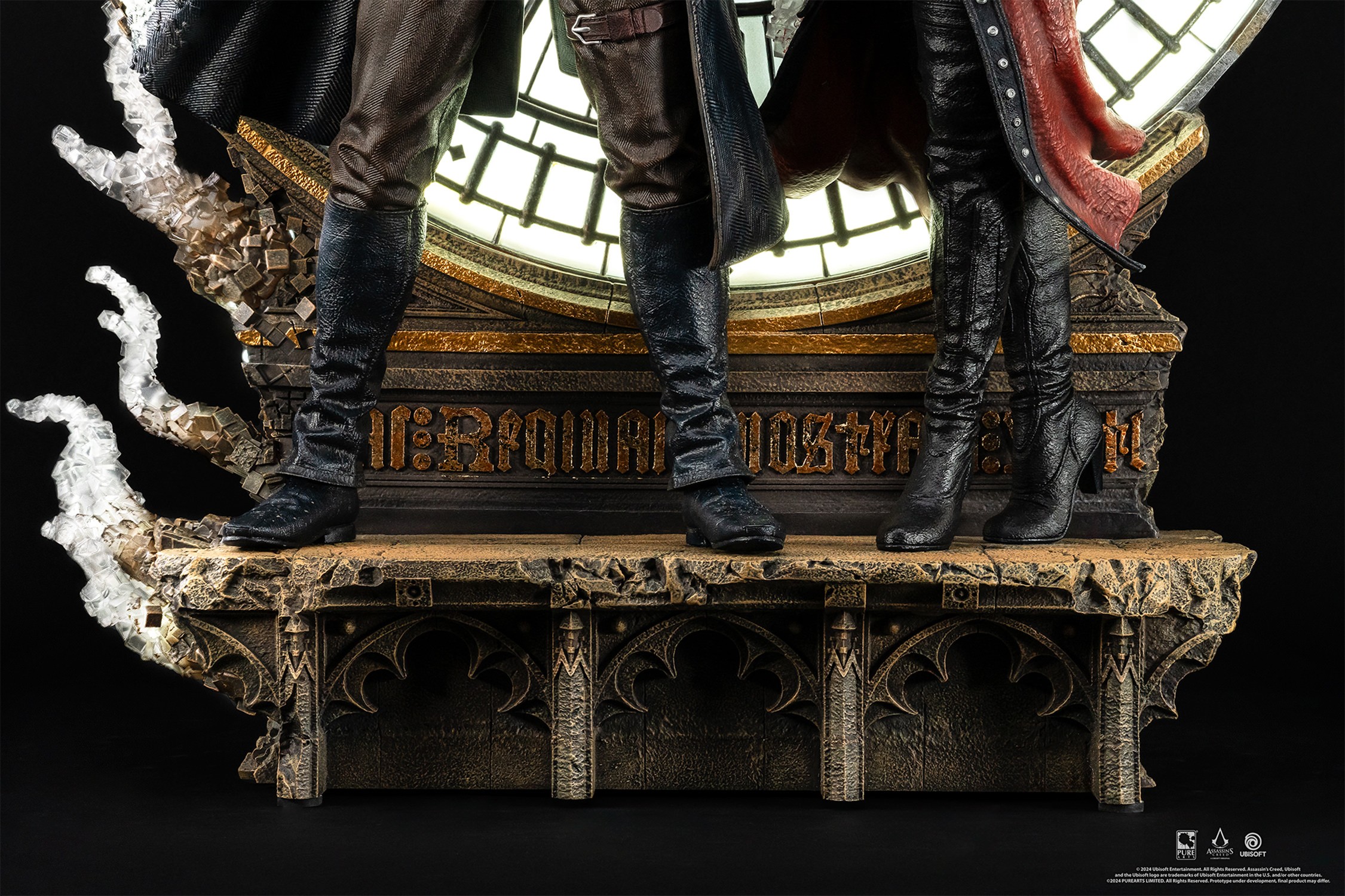 Assassins Creed Animus Jacob & Evie Frye Statues  (Prototype Shown) View 18