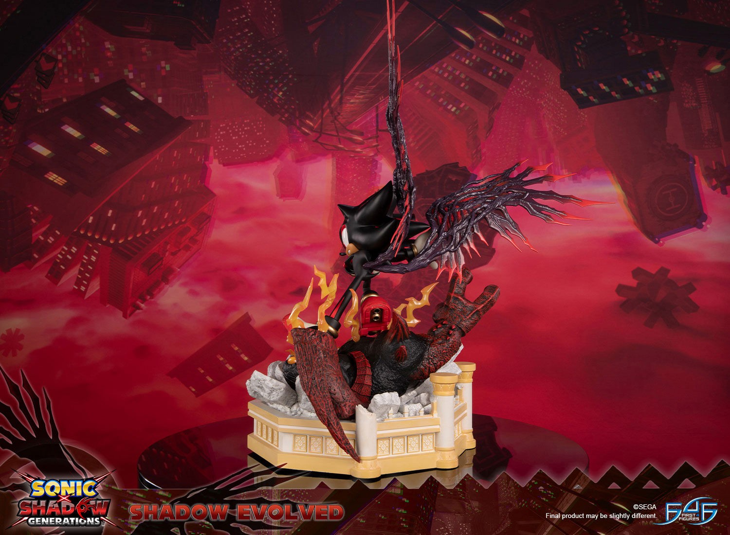 Sonic the Hedgehog Shadow Evolved Statues  (Prototype Shown) View 9