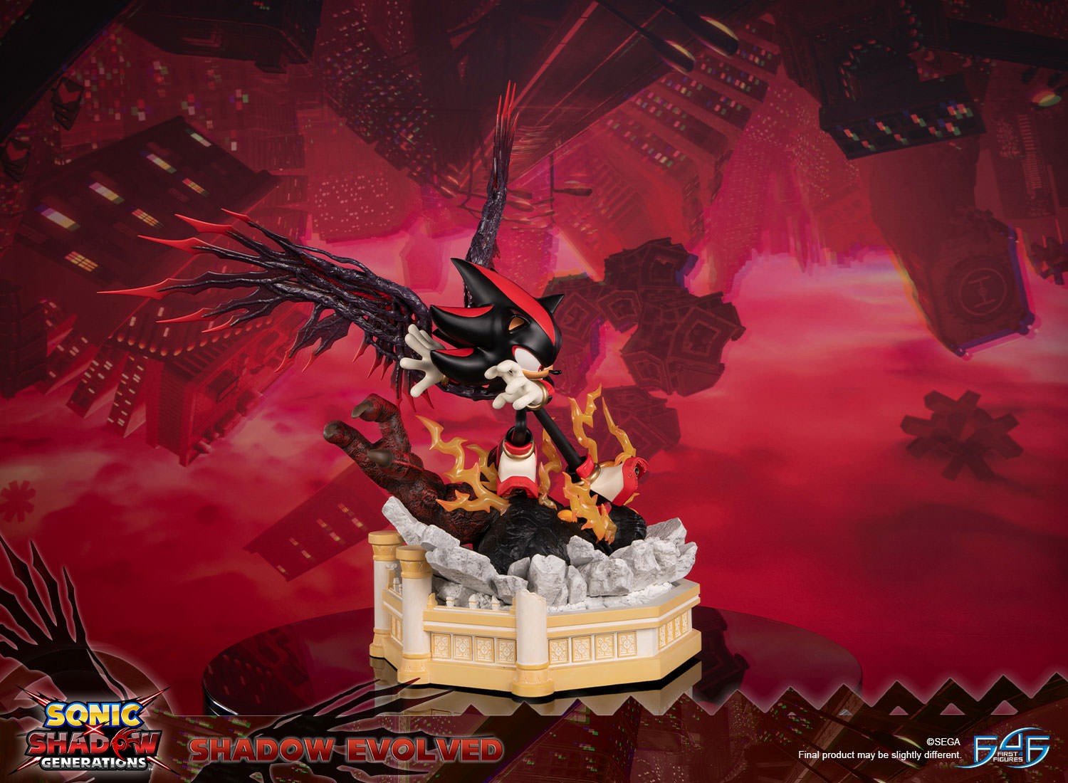 Sonic the Hedgehog Shadow Evolved Statues  (Prototype Shown) View 13