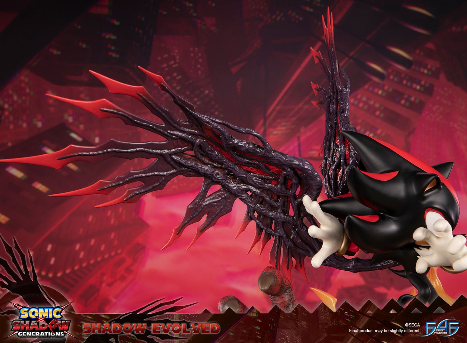 Sonic the Hedgehog Shadow Evolved Statues  (Prototype Shown) View 18