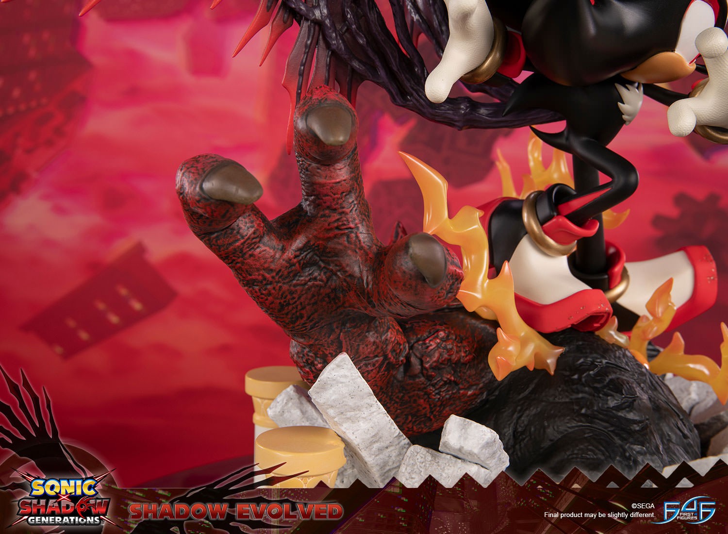 Sonic the Hedgehog Shadow Evolved Statues  (Prototype Shown) View 20