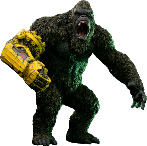 Godzilla vs. Kong Kong (2024) with B.E.A.S.T. Glove Statues  (Prototype Shown) View 14