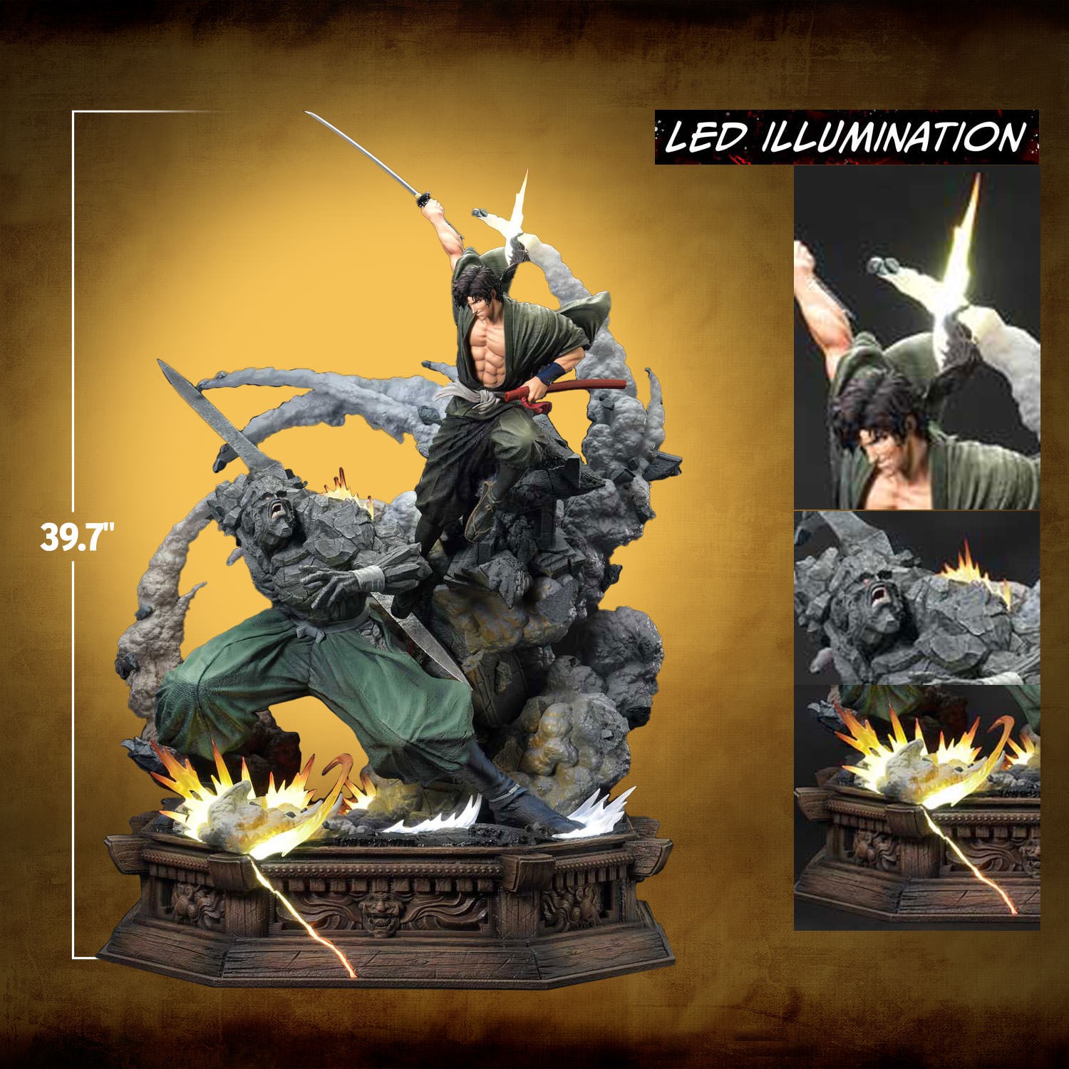 Jubei Versus Tessai Quarter Scale Statue by Prime 1 Studio Jubei Versus Tessai Quarter Scale Statue by Prime 1 Studio