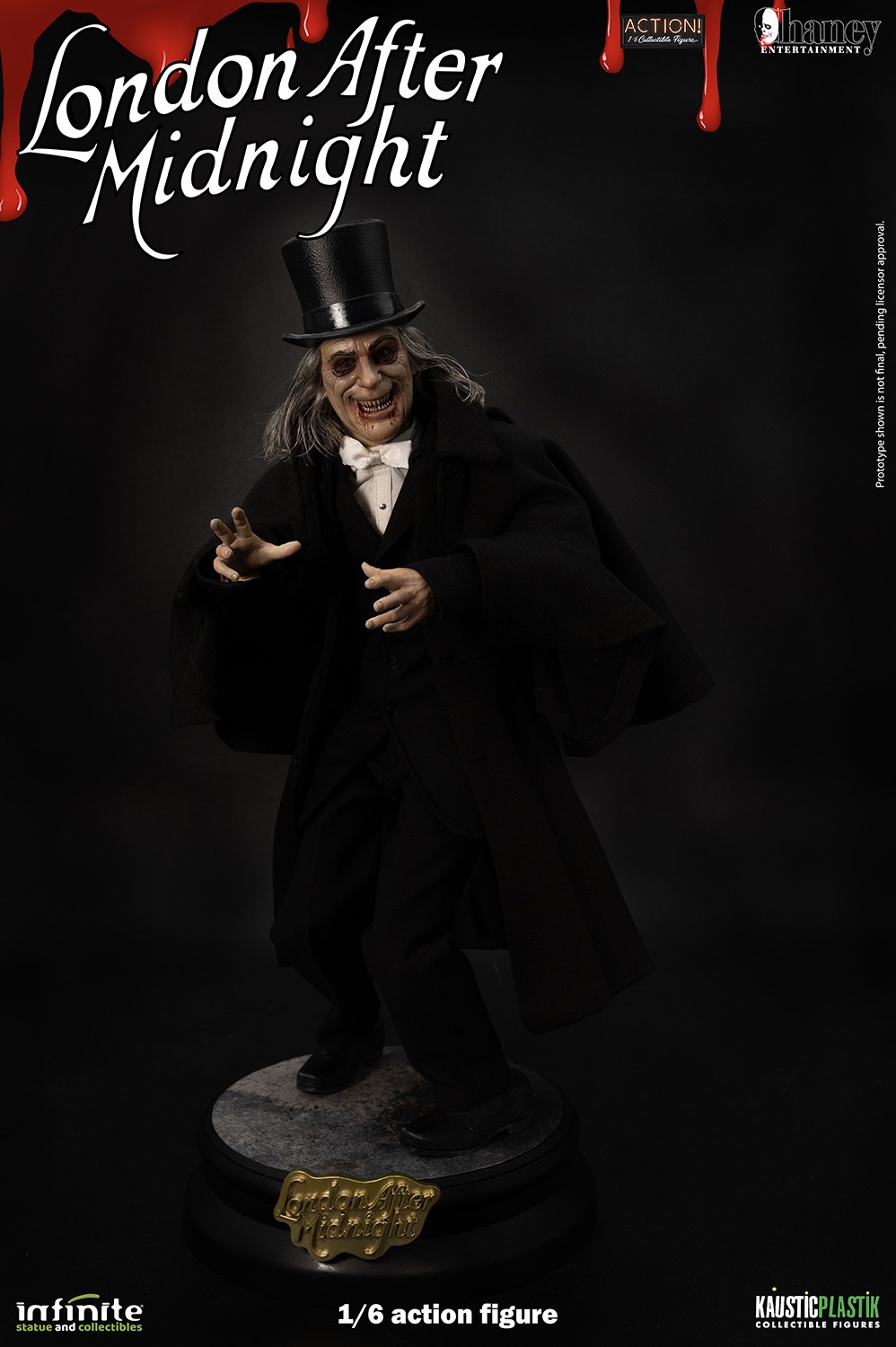 London After Midnight Lon Chaney as London After Midnight Sixth Scale Figure  Collector Edition (Prototype Shown) View 12