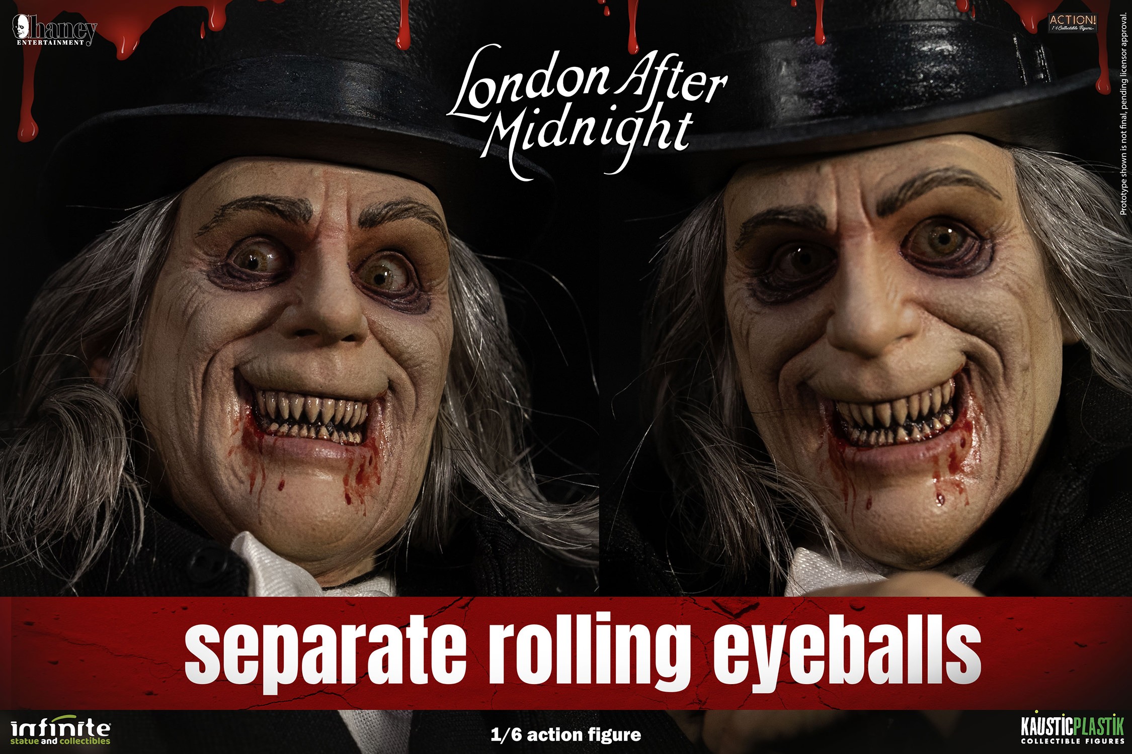 London After Midnight Lon Chaney as London After Midnight Sixth Scale Figure  Collector Edition (Prototype Shown) View 13