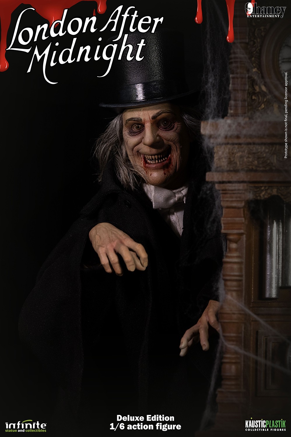 London After Midnight Lon Chaney as London After Midnight Deluxe Sixth Scale Figure  (Prototype Shown) View 6