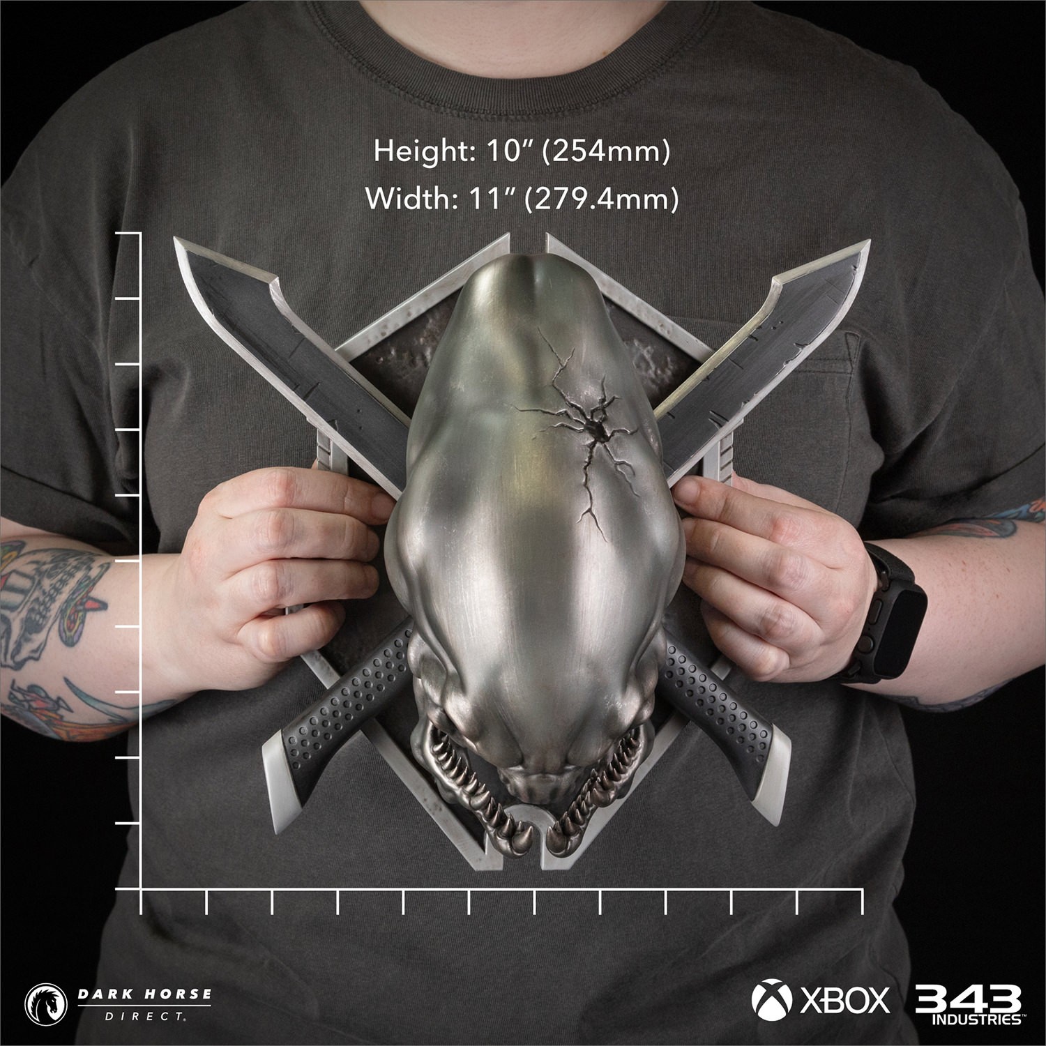 HALO Halo Legendary Icon Sculpture (Grunt Edition) Wall Decor  (Prototype Shown) View 2