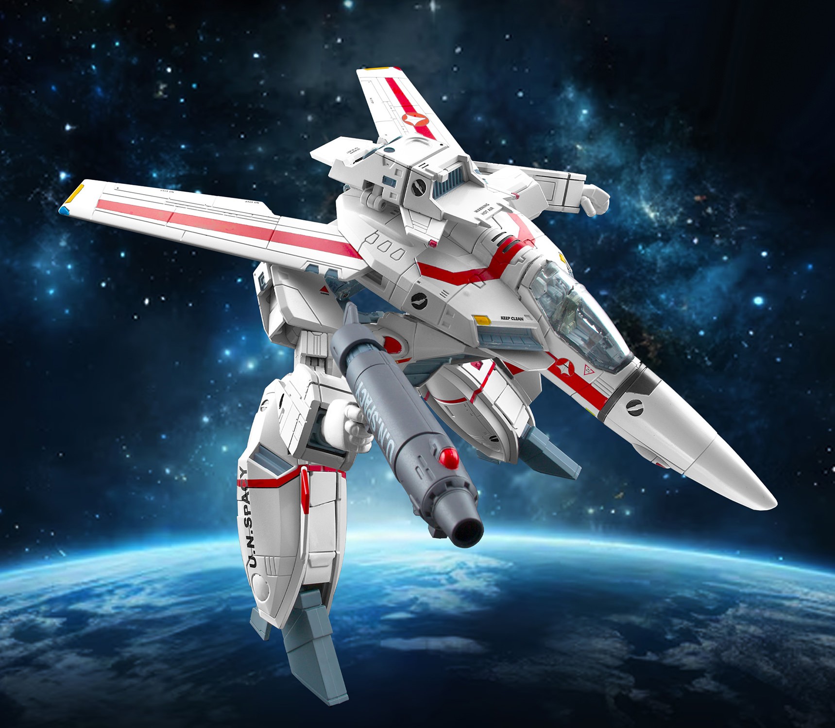 Hen Dou Ryoku] Veritech VF-1J Transformable Action Figure by