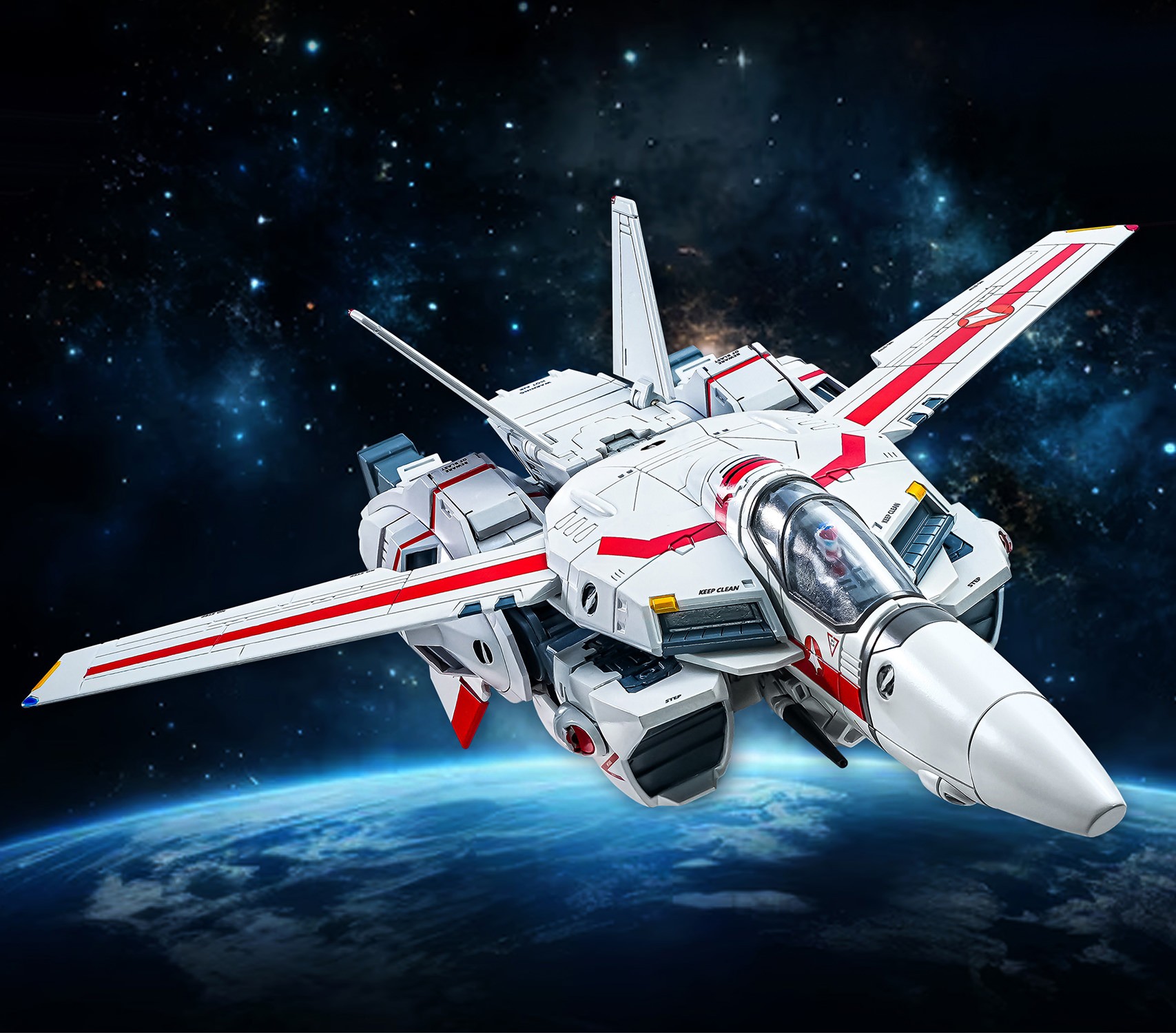 Hen Dou Ryoku] Veritech VF-1J Transformable Action Figure by