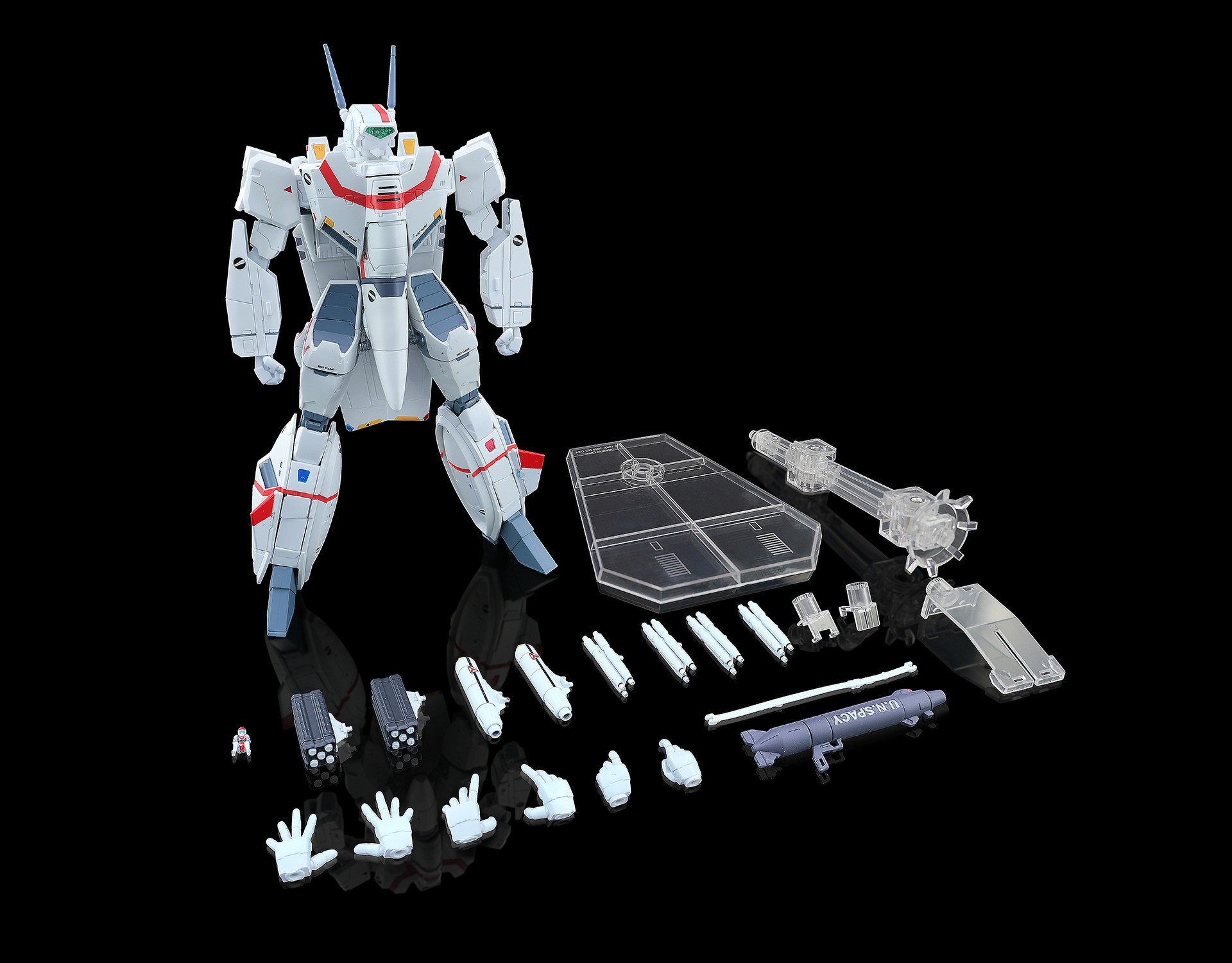 Robotech Veritech VF-1J Transformable Action Figure  (Prototype Shown) View 23