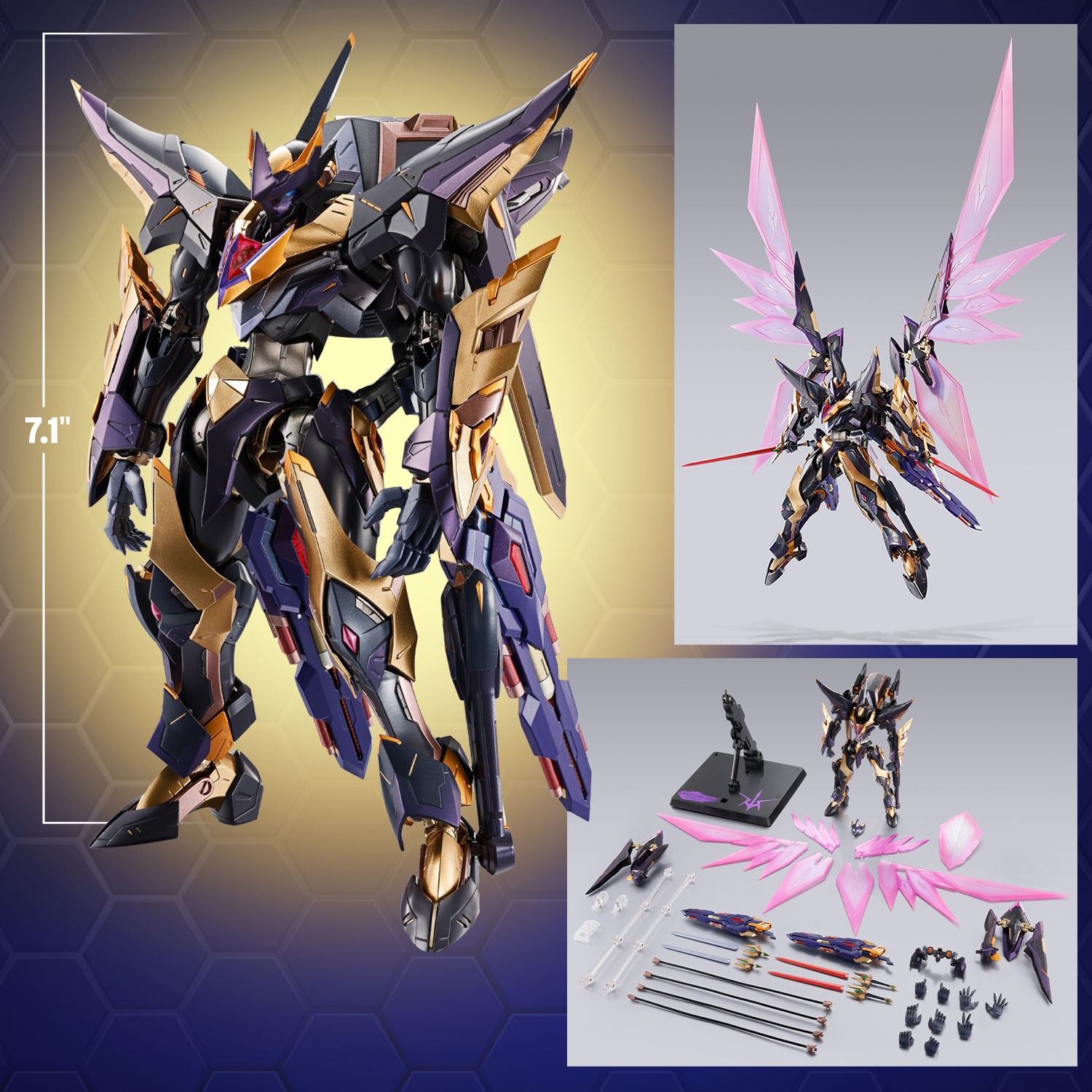 Lancelot Albion Zero Metal Build Dragon Scale Action Figure by