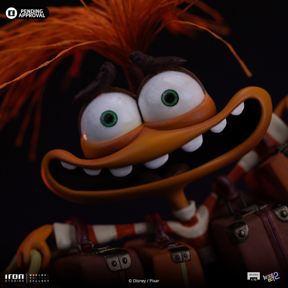 Disney Anxiety 1:10 Scale Statue  (Prototype Shown) View 3