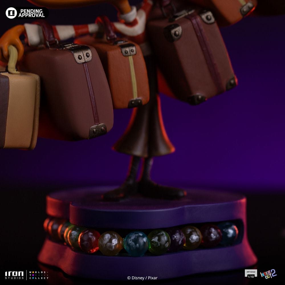 Disney Anxiety 1:10 Scale Statue  (Prototype Shown) View 5