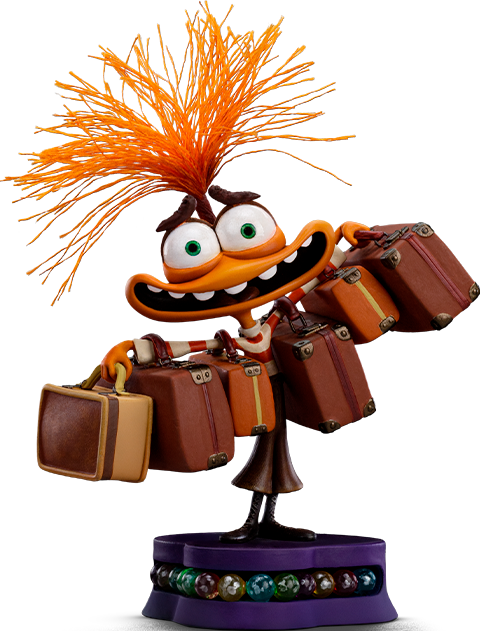 Disney Anxiety 1:10 Scale Statue  (Prototype Shown) View 13