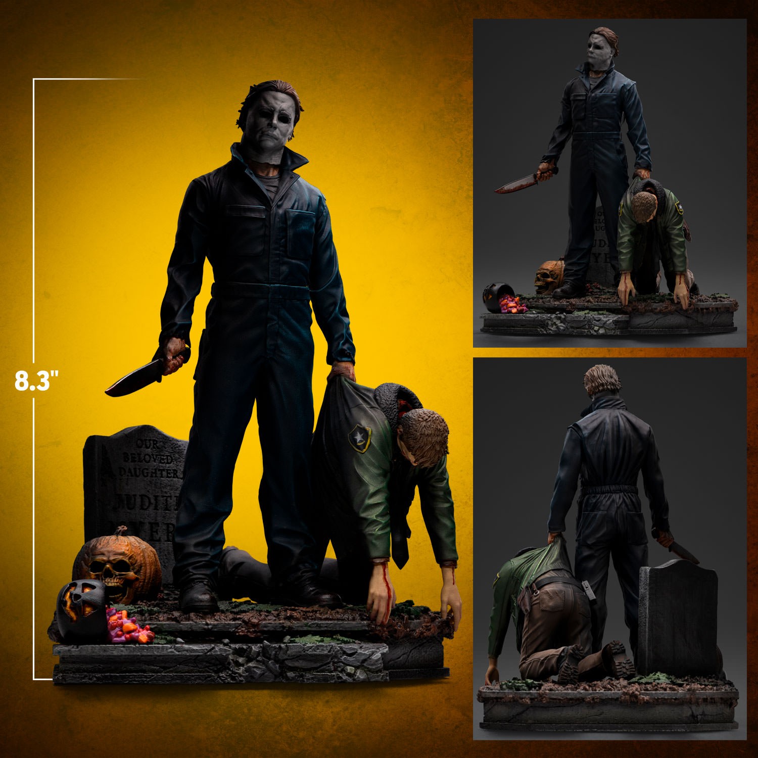 Sideshow Halloween Michael Myers フィギュア Michael Myers - Halloween (2007) Sixth Scale Figure by Trick