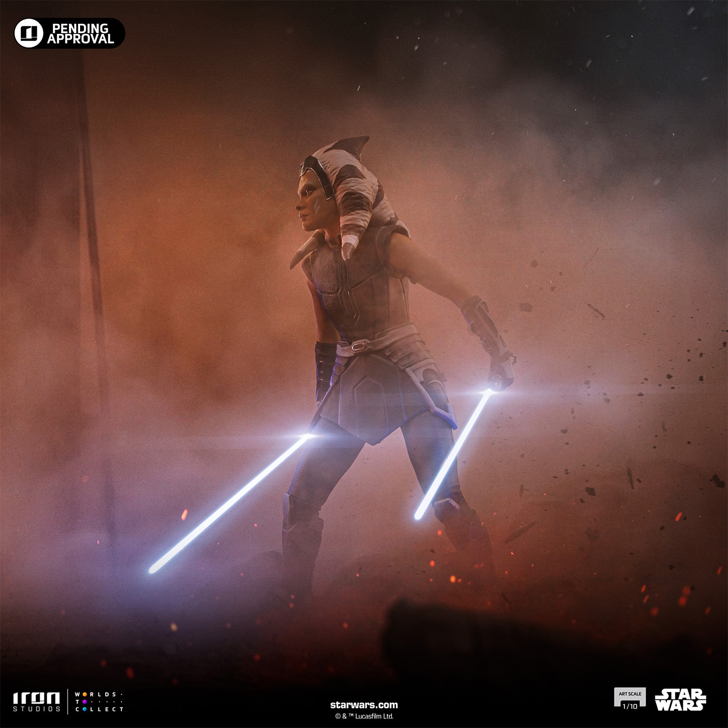 Star Wars Ahsoka (Padawan Version) 1:10 Scale Statue  (Prototype Shown) View 2