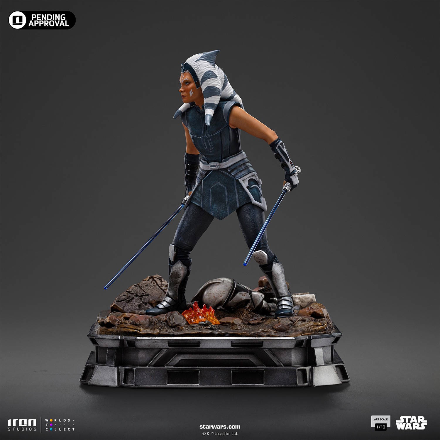 Star Wars Ahsoka (Padawan Version) 1:10 Scale Statue  (Prototype Shown) View 5