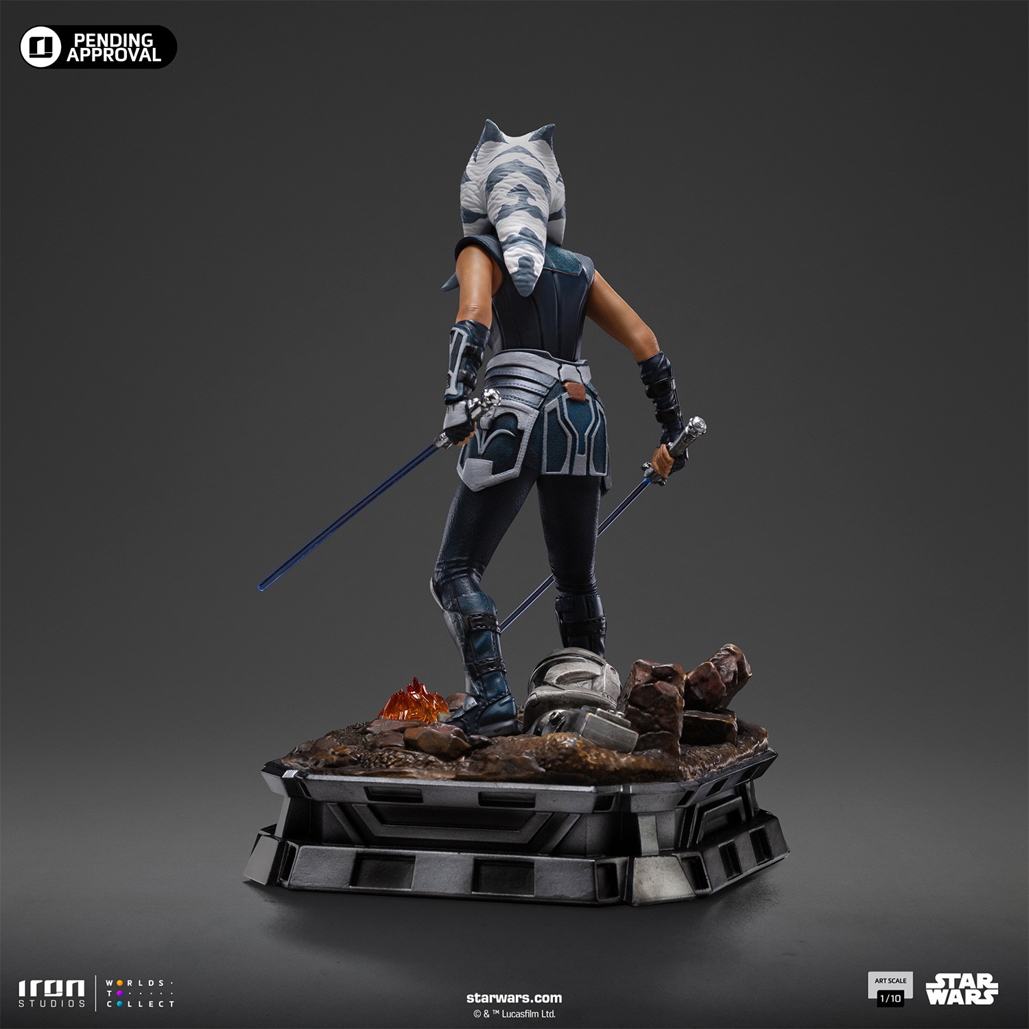 Star Wars Ahsoka (Padawan Version) 1:10 Scale Statue  (Prototype Shown) View 7