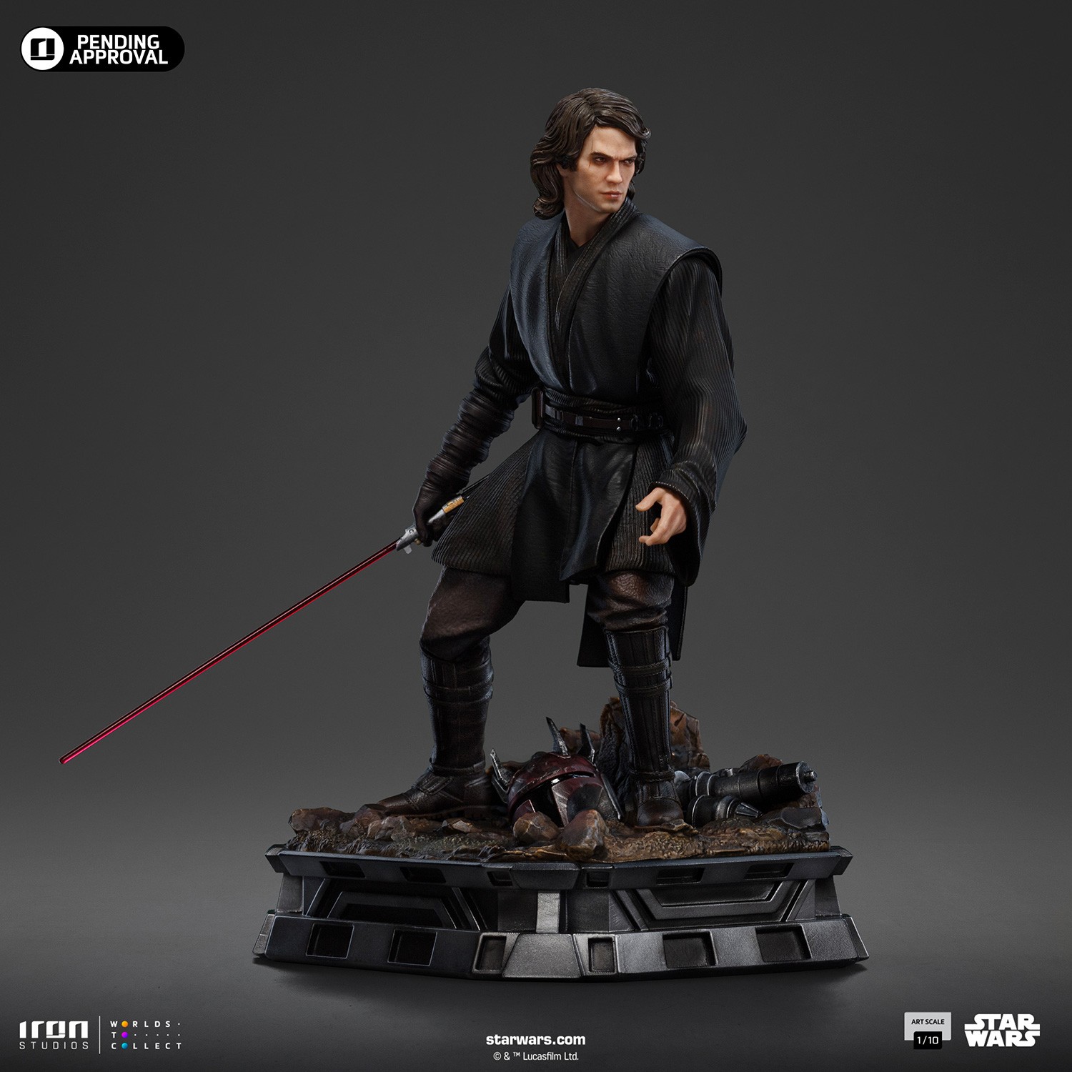 Star Wars Anakin Skywalker 1:10 Scale Statue  (Prototype Shown) View 4