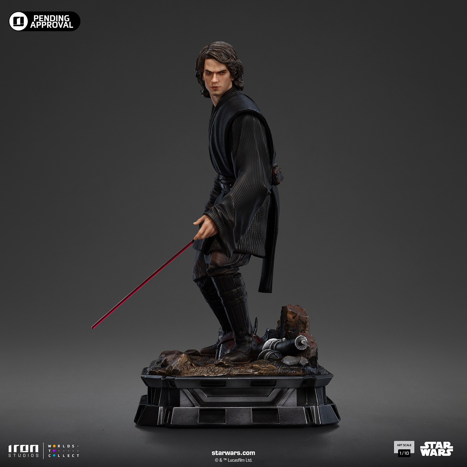 Star Wars Anakin Skywalker 1:10 Scale Statue  (Prototype Shown) View 5