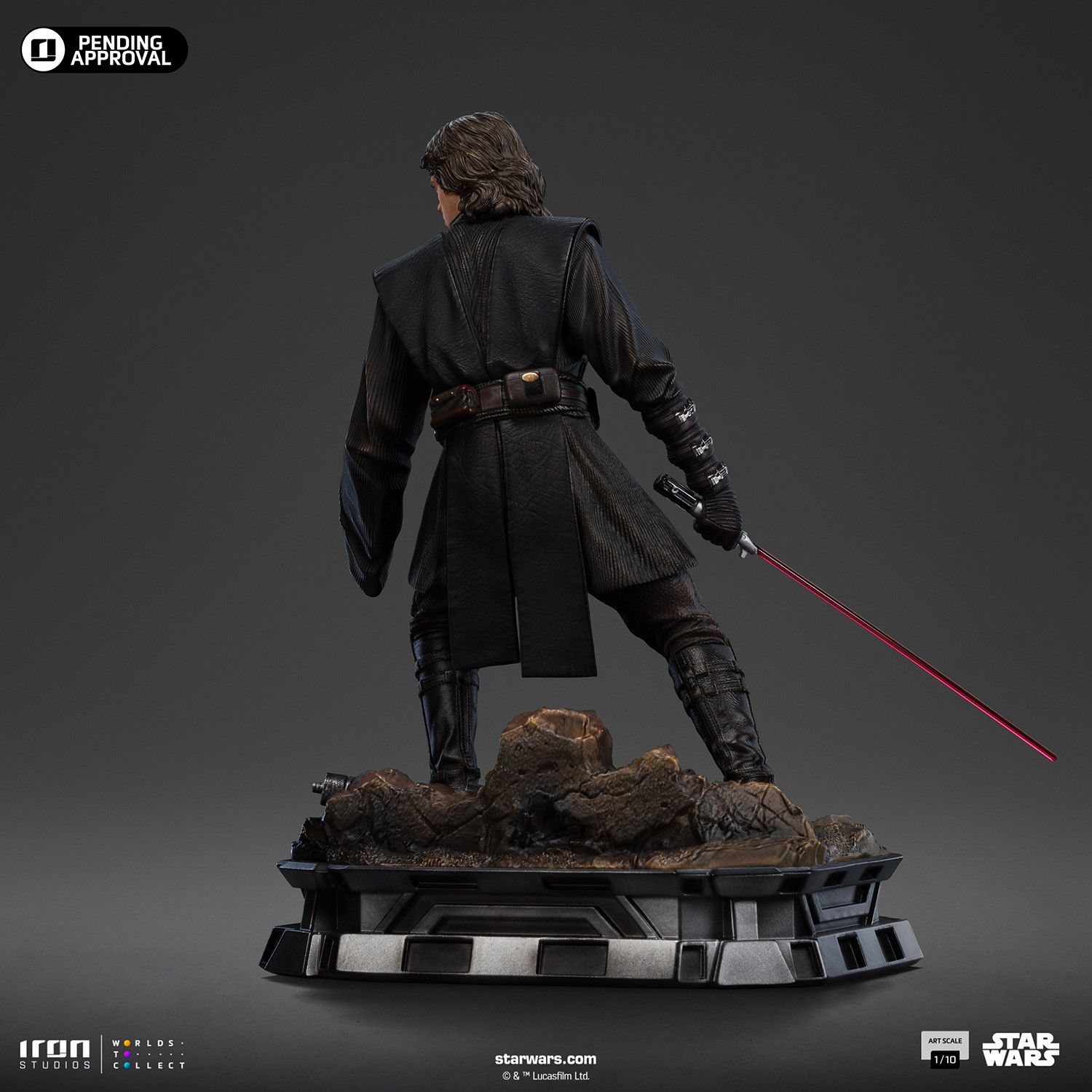 Star Wars Anakin Skywalker 1:10 Scale Statue  (Prototype Shown) View 6