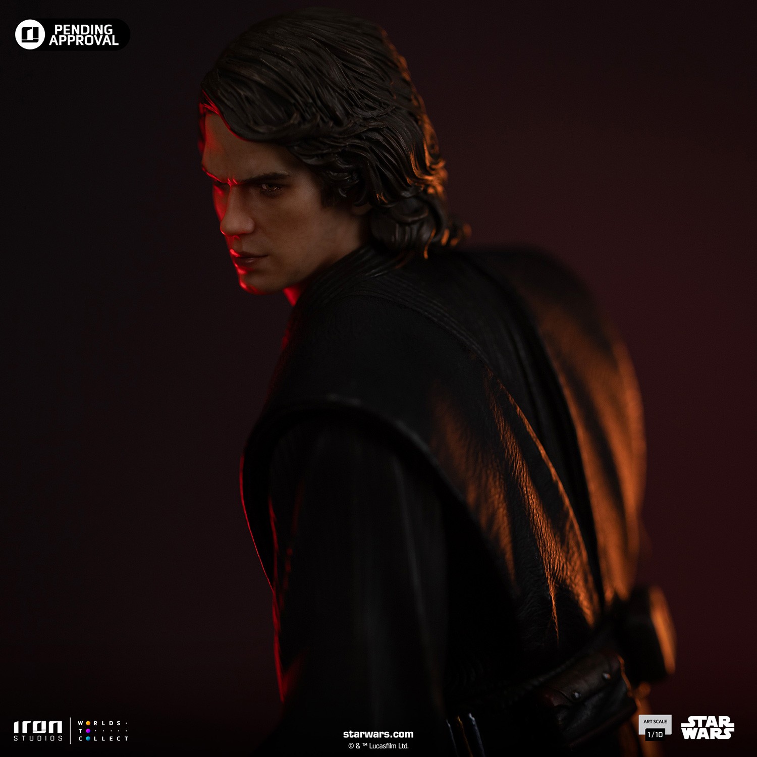 Star Wars Anakin Skywalker 1:10 Scale Statue  (Prototype Shown) View 9