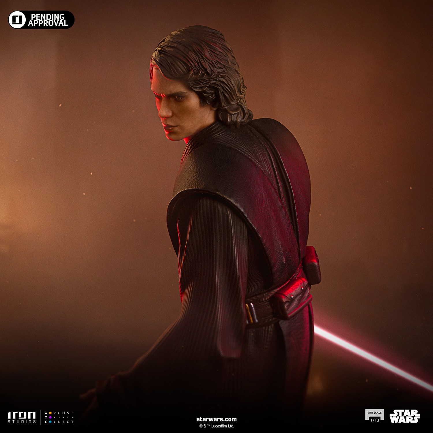Star Wars Anakin Skywalker 1:10 Scale Statue  (Prototype Shown) View 2