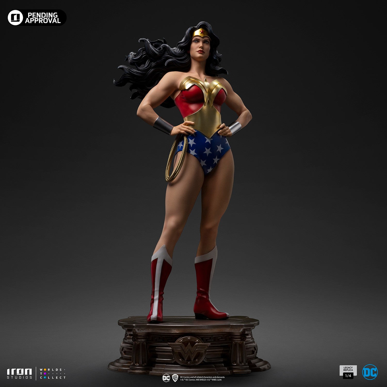 Wonder Woman DC Trinity Legacy Replica Qaurter Scale Statue