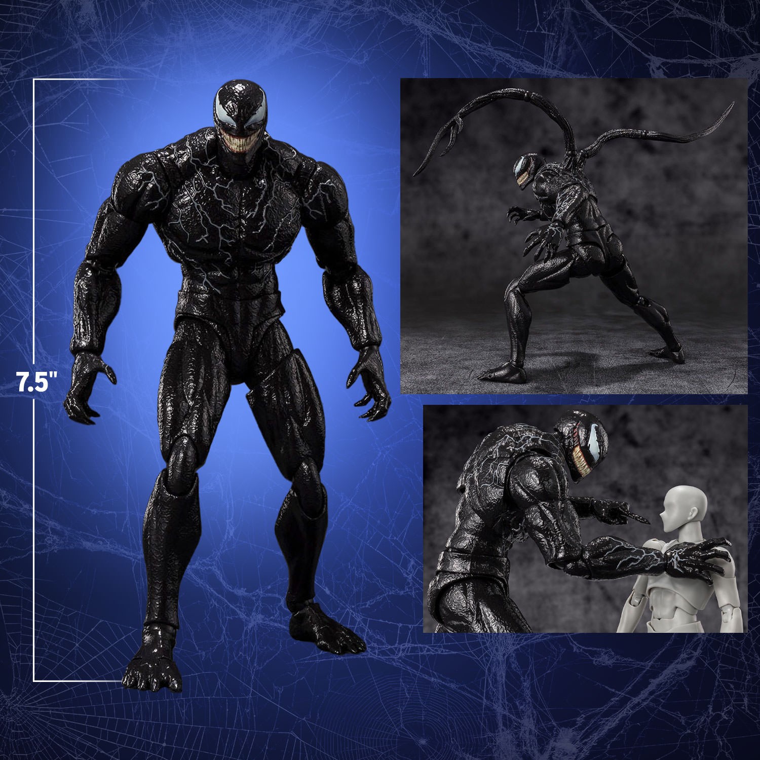 Venom (Venom: The Last Dance) Action Figure by Tamashii Nations