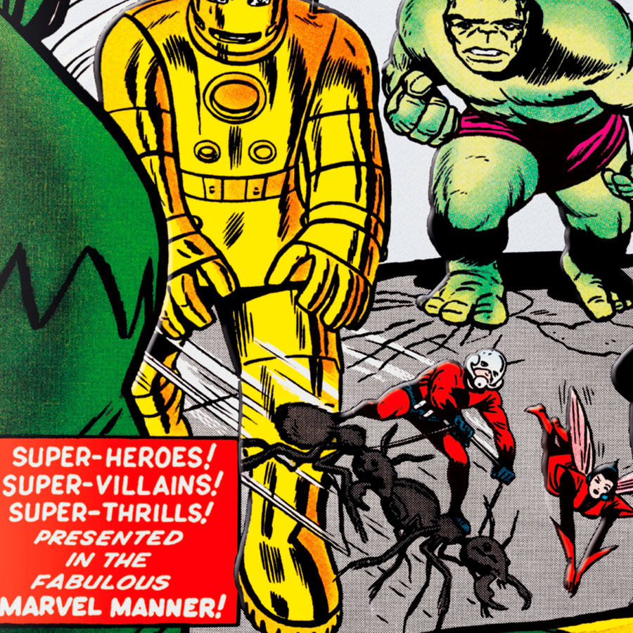 Marvel Marvel Comics Library. Avengers. 1963-1965 Book  (Prototype Shown) View 4