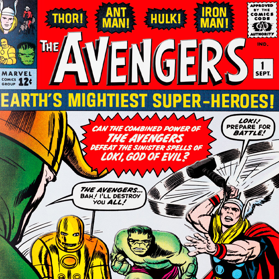 Marvel Marvel Comics Library. Avengers. 1963-1965 Book  (Prototype Shown) View 5