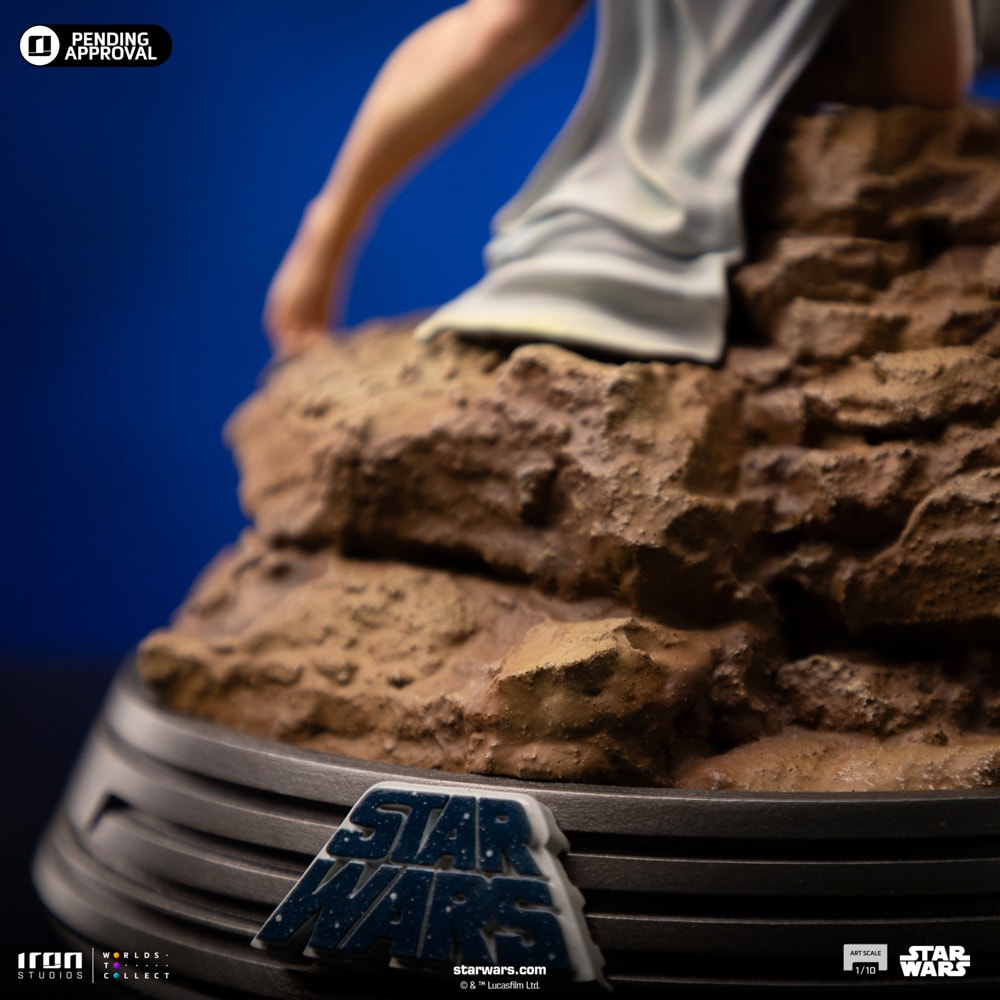 Star Wars Luke and Leia Deluxe 1:10 Scale Statue  (Prototype Shown) View 10