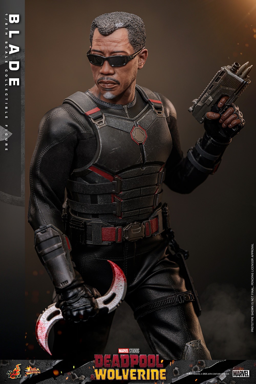 Marvel Blade Sixth Scale Figure  (Prototype Shown) View 3